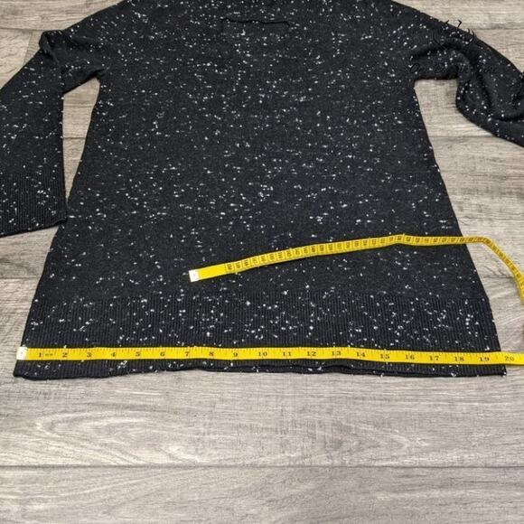 Loft Petites Speckled Lightweight Keyhole Sweater Size XXS - Picture 9 of 11